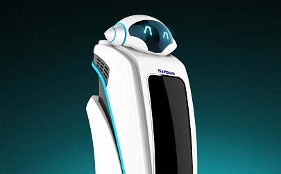 迎賓機器人-服務(wù)機器人外觀結(jié)構(gòu)設(shè)計